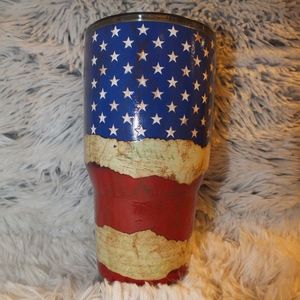 America Flag Constitution Tumbler